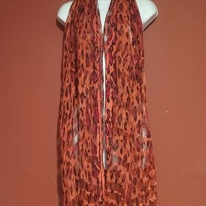Chico's Vibrant Animal Print Scarf